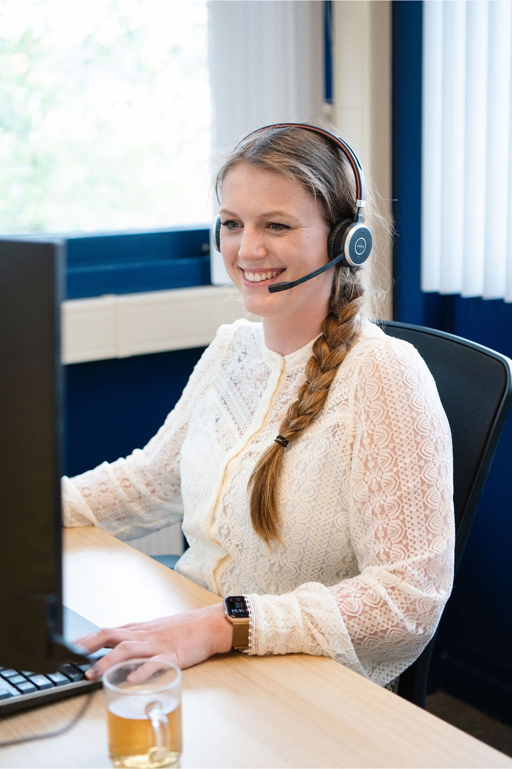 We zitten voor je klaar.